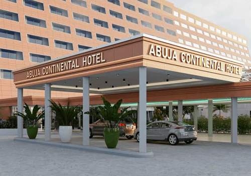 Abuja Continental Hotel entrance